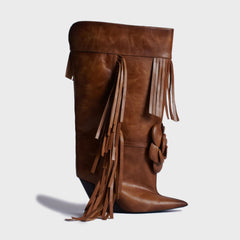 ABRA Rose Boot - Brown