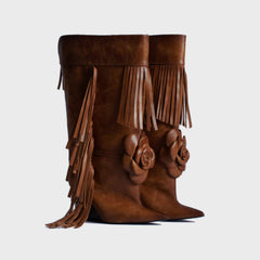 ABRA Rose Boot - Brown