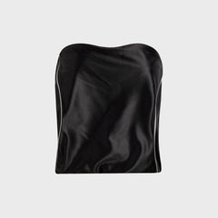 Alexander Wang Strapless Bubble Top - Black