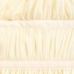 Tae Park Chiffon Wrap Top - Ivory