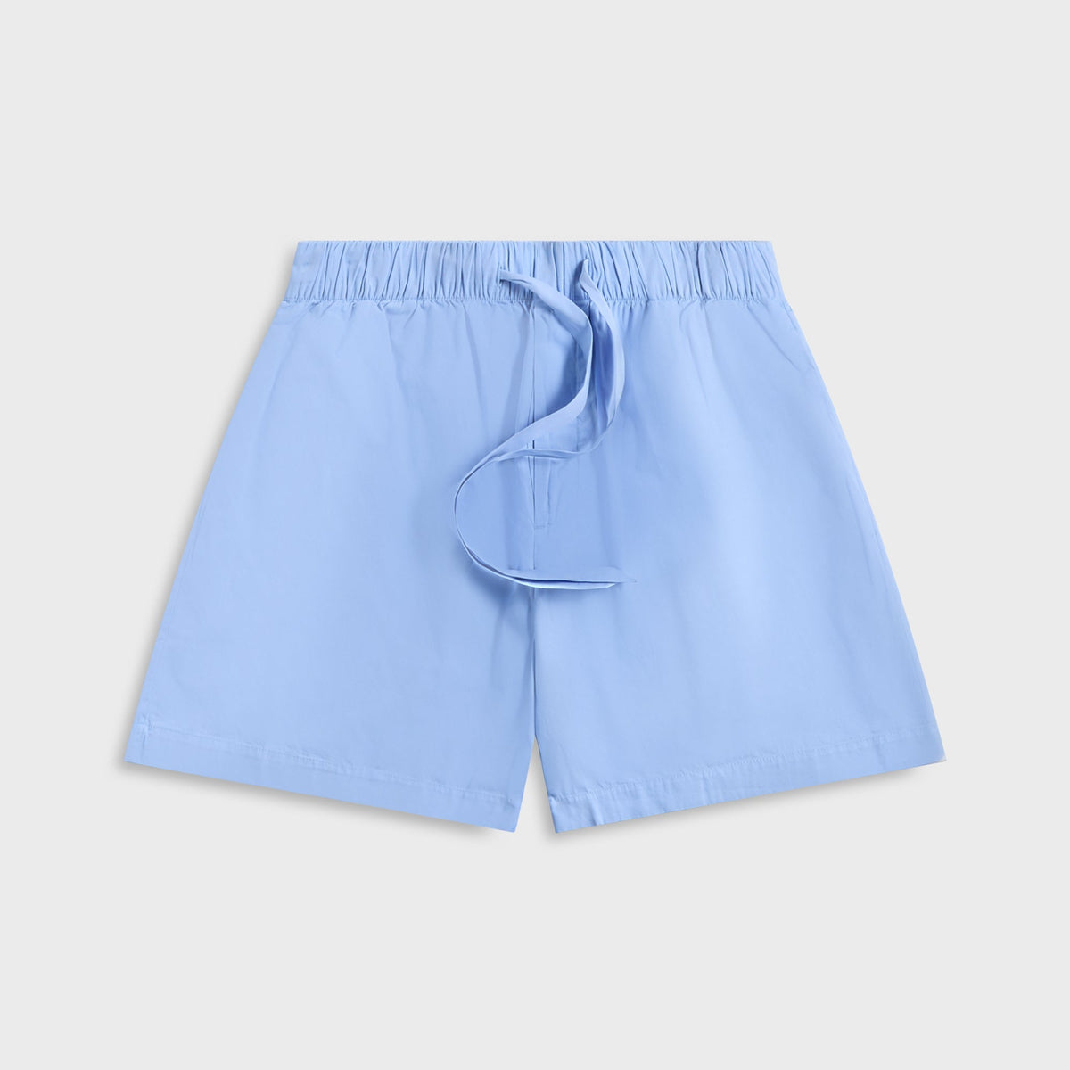 Tekla Poplin Pyjama Shorts - Solid Cornflower Blue
