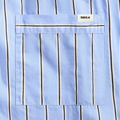 Tekla Poplin Pyjama Pants - Bassett Stripes