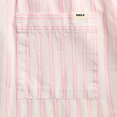 Tekla Cotton Poplin Pyjama Pants - Hatty Stripes