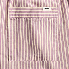 Tekla Poplin Pyjamas Pants - Skipper Stripes