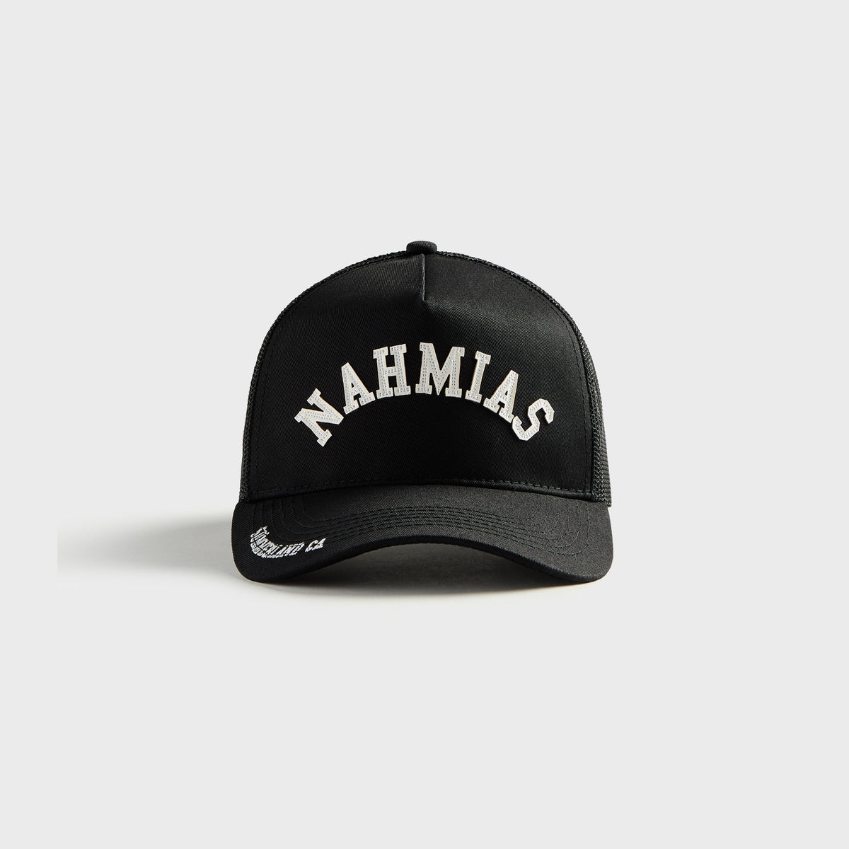 NAHMIAS Summerland Brim Trucker Hat - Black