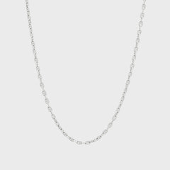 Tom Wood Cable Chain 20.5" - Silver