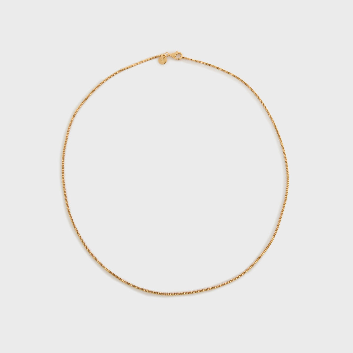 Tom Wood Curb Chain Slim - Gold