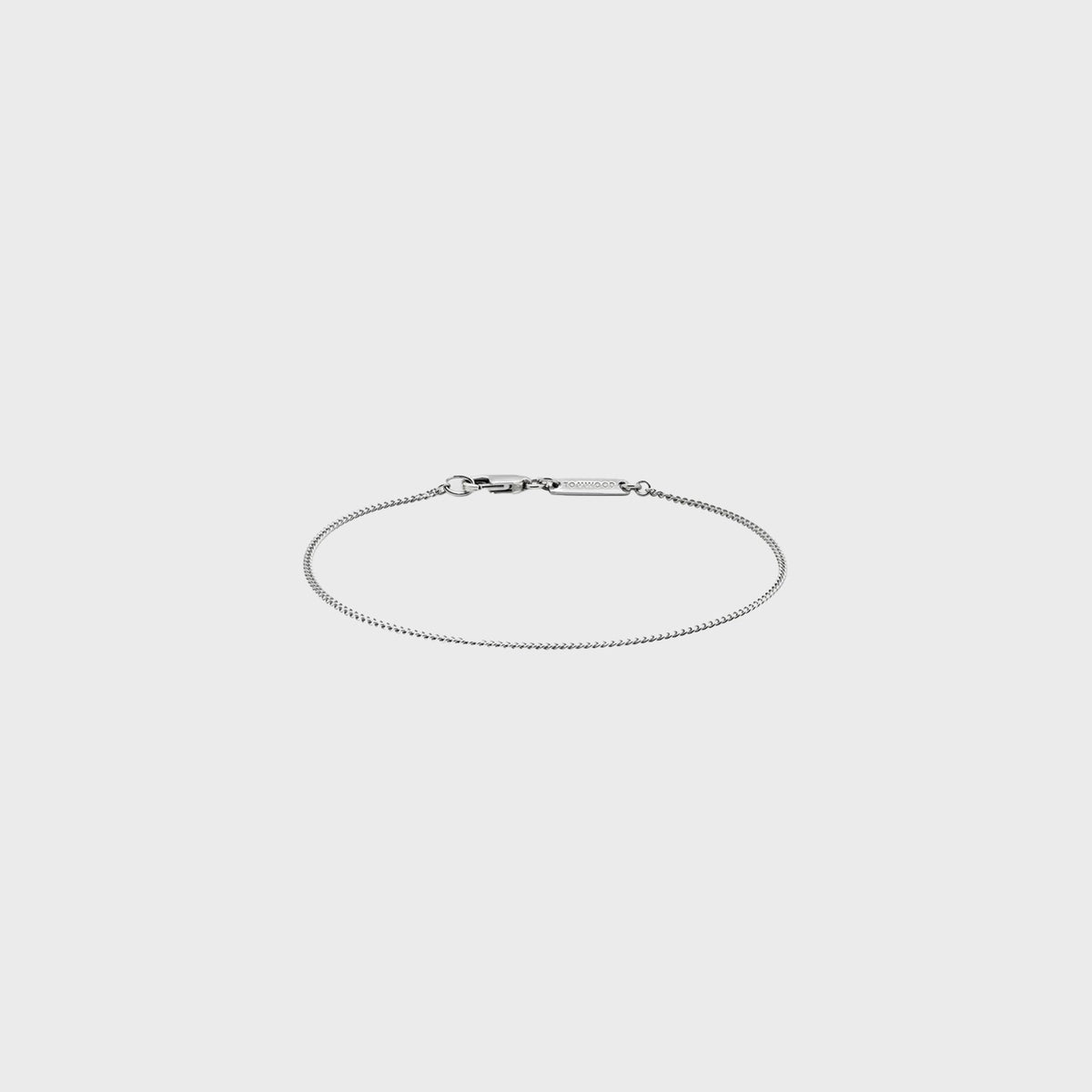 Tom Wood Jil Bracelet 8.3" - Silver