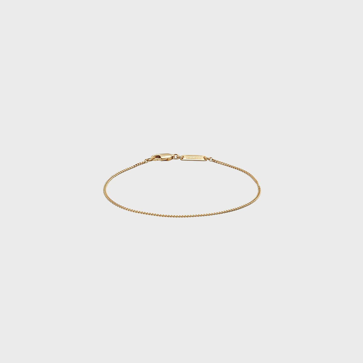 Tom Wood Jil Bracelet 7" - Gold