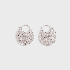 Veneda Carter Small Hoop Earring - Rhodium