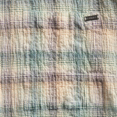 NAHMIAS Featherwieght Plaid Long Sleeve Shirt - Dusty Rainbow Shirting