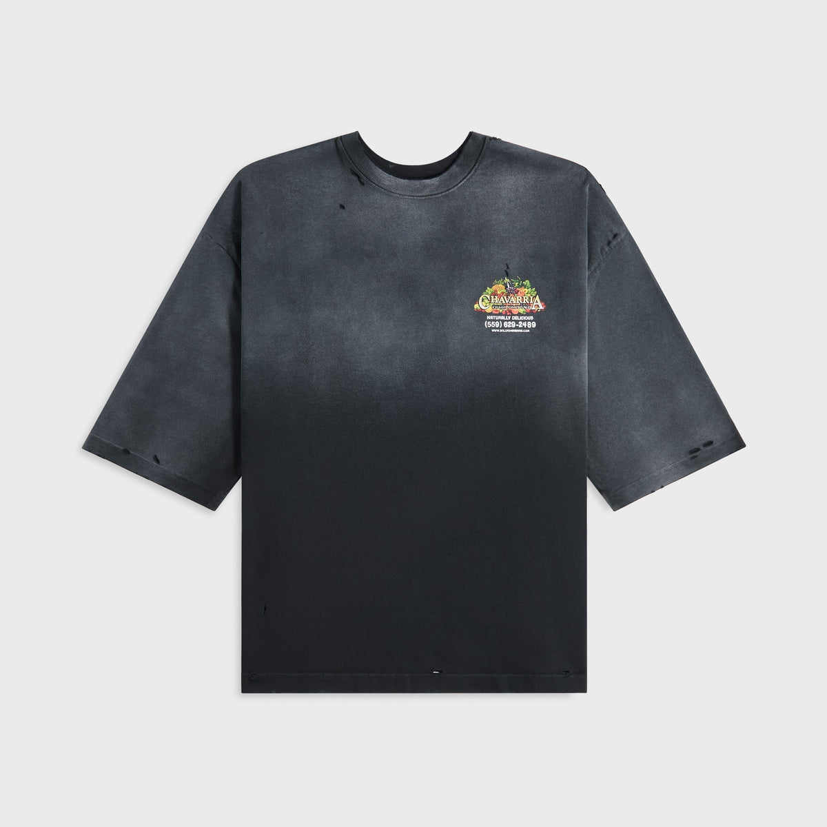 Willy Chavarria Fresh Produce Buffalo Tee - Black
