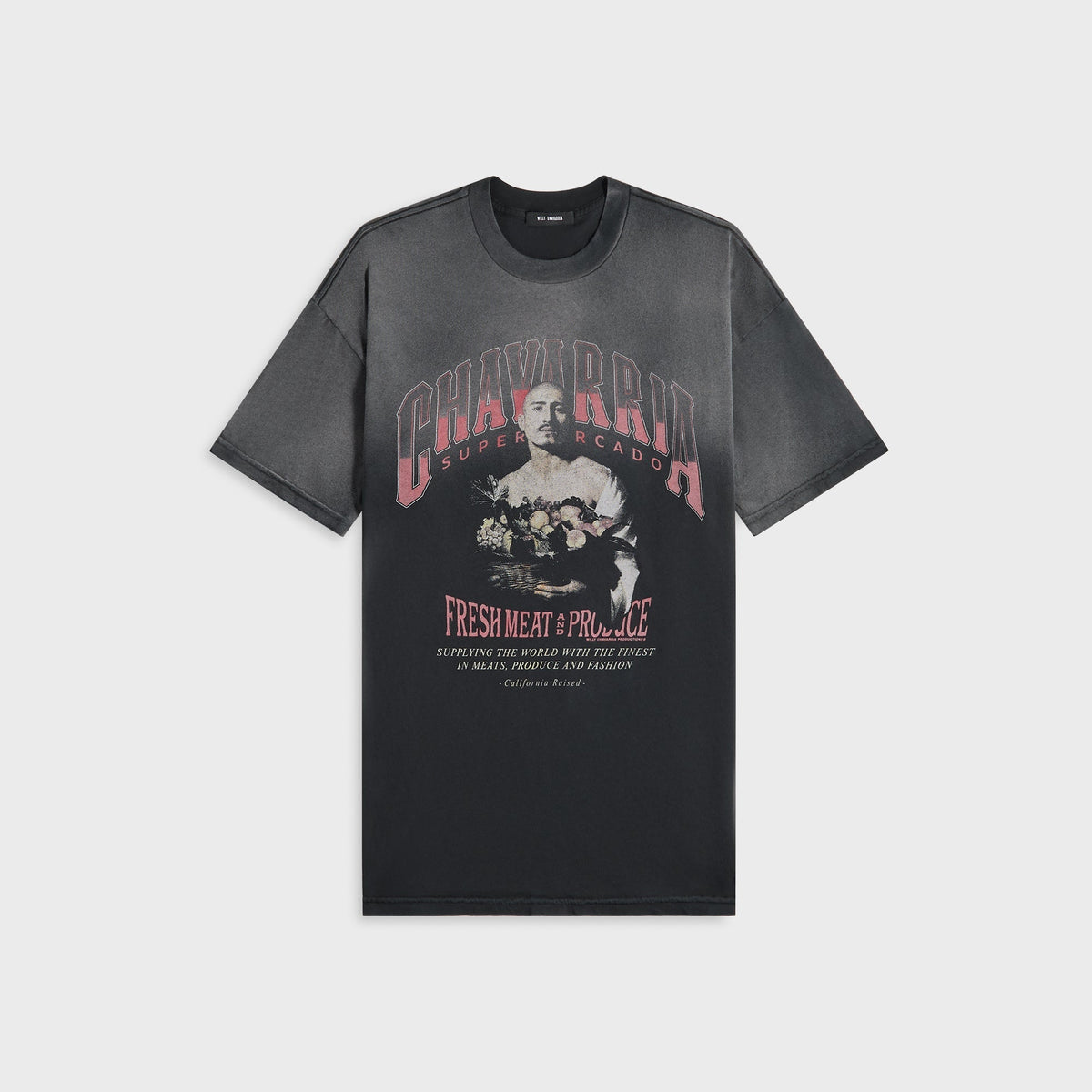 Willy Chavarria San Chachi Produce Easy Tee - Black