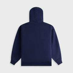 Willy Chavarria Stripe Gilroy Hoodie - Peacoat
