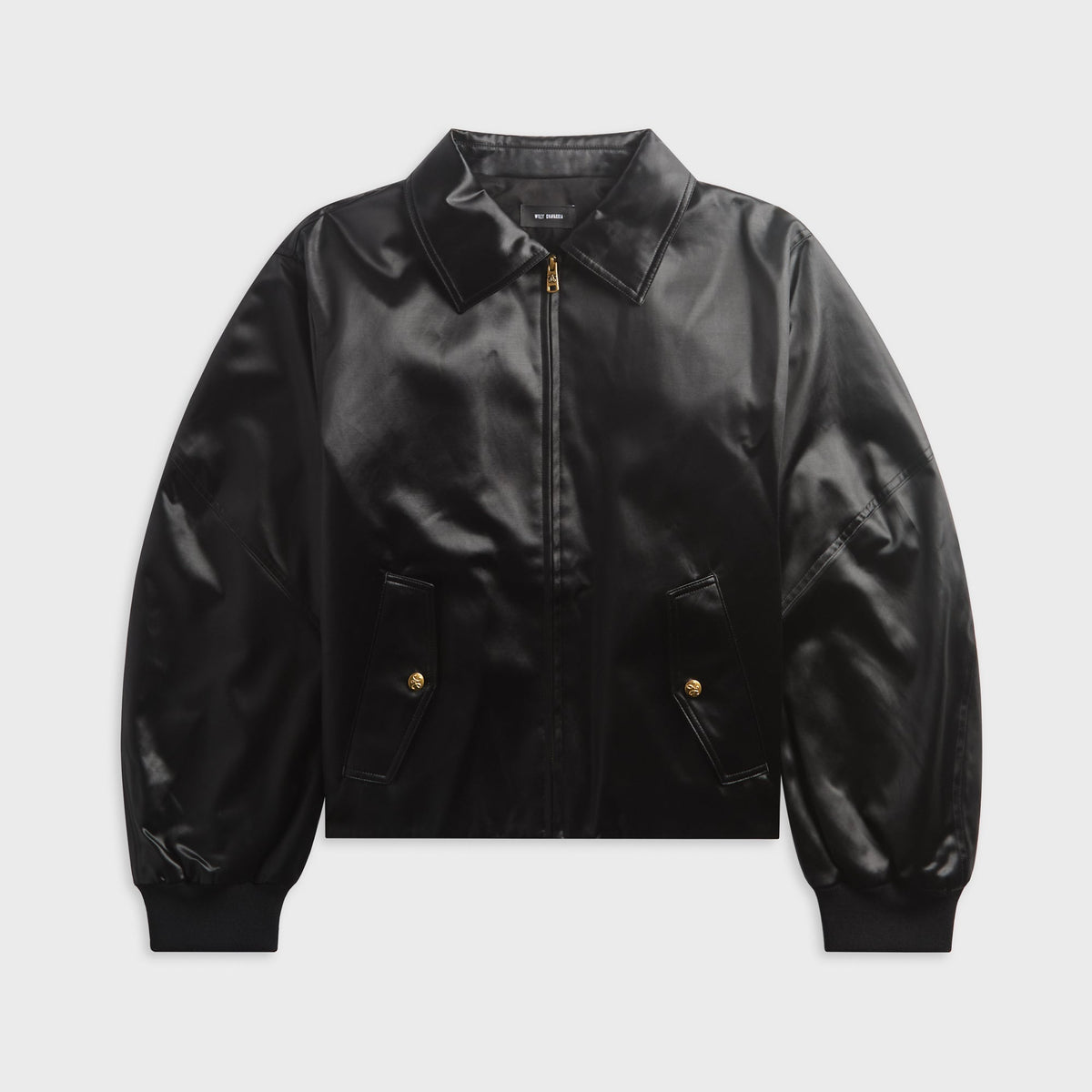 Willy Chavarria Opera Bomber Jacket - Black