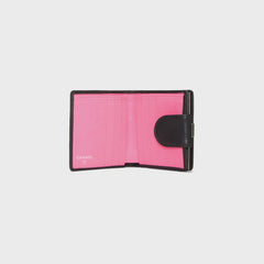 WGACA Chanel Quilted Calfskin Cambon Wallet - Black