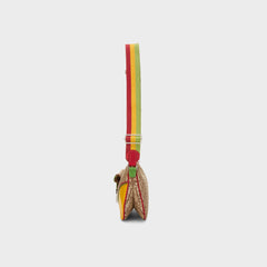 WGACA Dior Trotter Rasta Double Saddle Bag - Multi