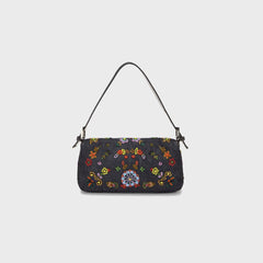 WGACA Fendi Denim Baguette - Navy