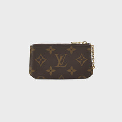 WGACA Louis Vuitton Monogram Key Pouch - Brown
