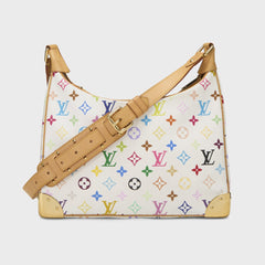 WGACA Takashi Murakami x Louis Vuitton White Monogram Multicore Boulogne - White
