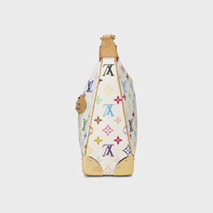WGACA Takashi Murakami x Louis Vuitton White Monogram Multicore Boulogne - White