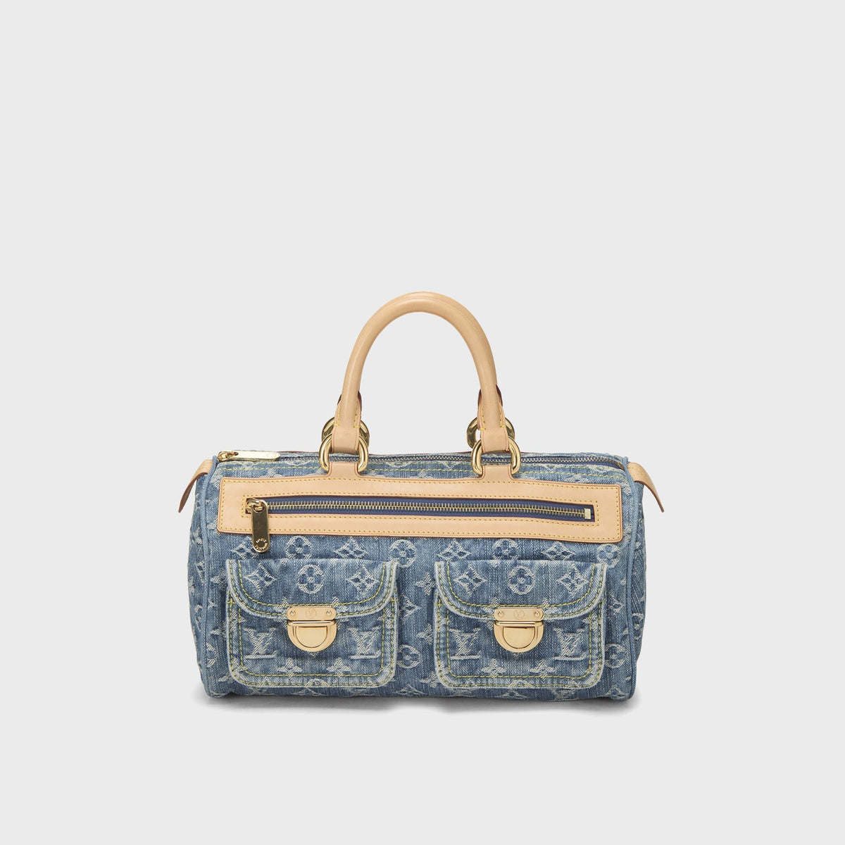 WGACA Louis Vuitton Denim Neo Speedy - Blue