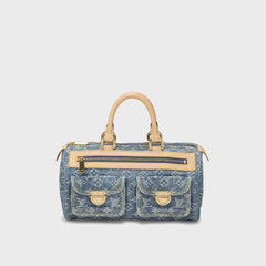 WGACA Louis Vuitton Denim Neo Speedy - Blue