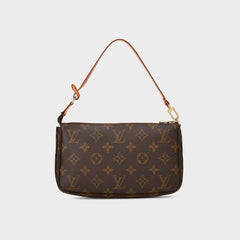 WGACA Louis Vuitton Monogram Pochette Accessoires V2 Bag - Brown