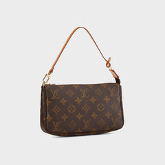WGACA Louis Vuitton Monogram Pochette Accessoires V2 Bag - Brown
