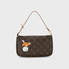 WGACA Louis Vuitton Murakami Panda Pochette Accessories V2 - Brown