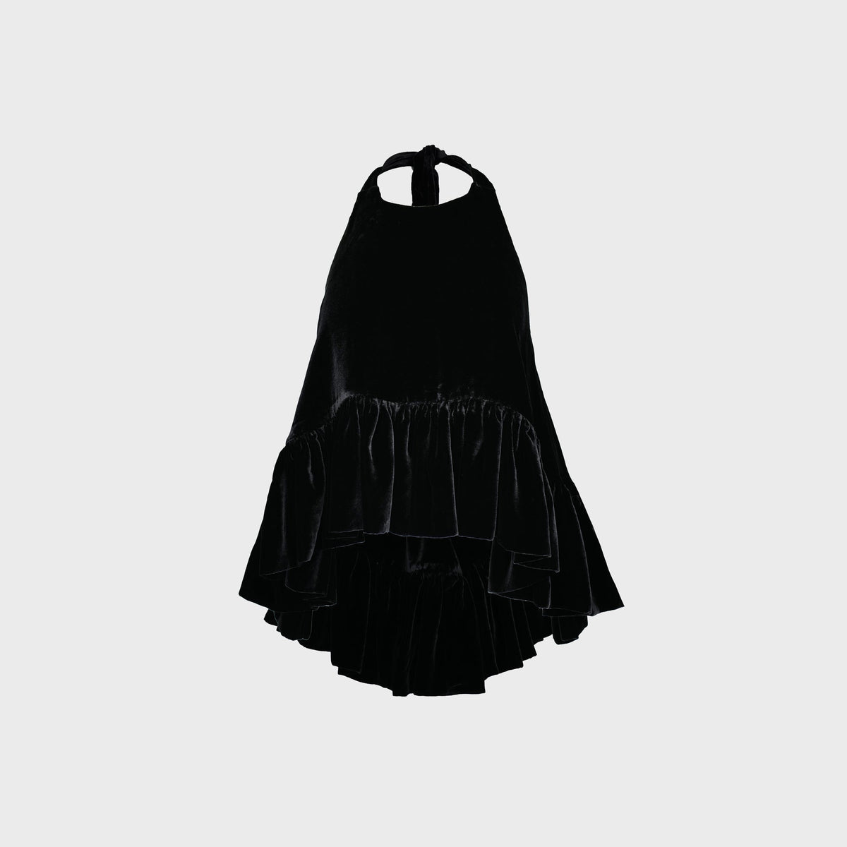 Azeeza Winston Velvet Top - Black