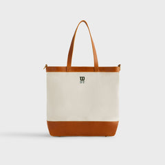 Kith Ivy for Wilson Leather Trimmed Tote - Tan