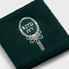 Kith Ivy for Wilson Classic Terry Wristbands - Ivy Green
