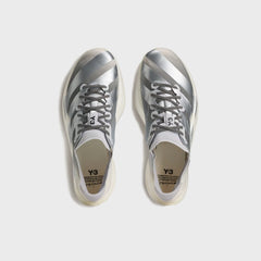 adidas Y-3 Adios Pro 4 - Chalk White / Silver Metallic / Light Solid Grey