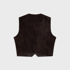 ZUT Galway Vest - Chocolate Brown