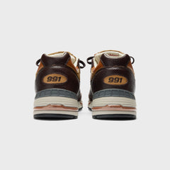 New Balance WMNS Made in UK 991v1 - Chocolate Plum / Caramel Cafe / Tan